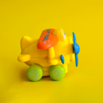 Yellow toy plane